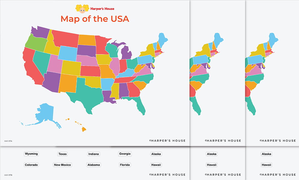 Map of the USA