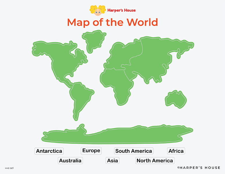 world map stickers