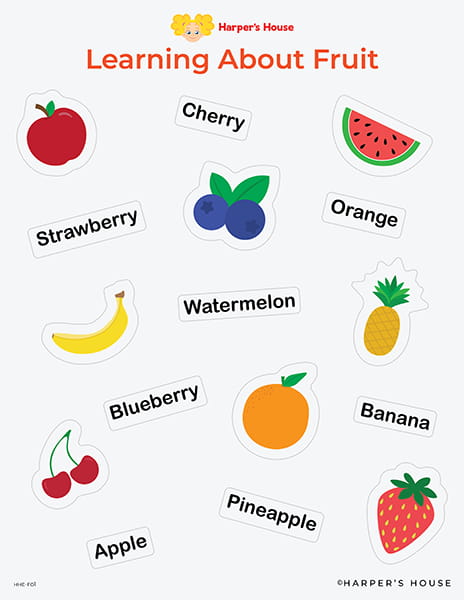 fruit stickers