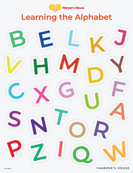 large alphabet stickers