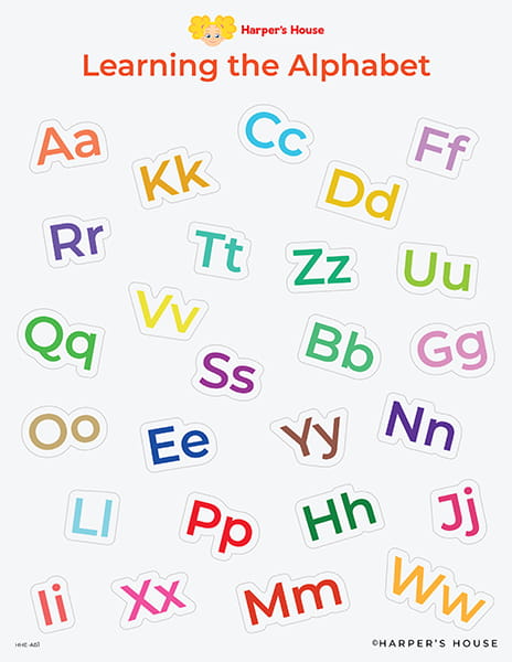 alphabet stickers