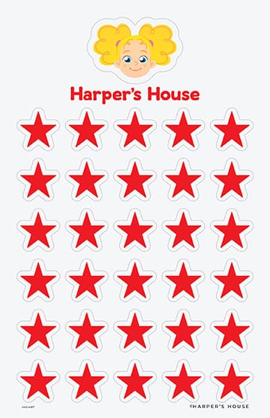 red star stickers