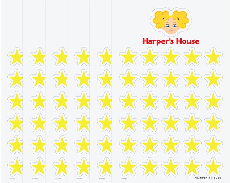 Harper's House  Educational Stickers & Learning Tools