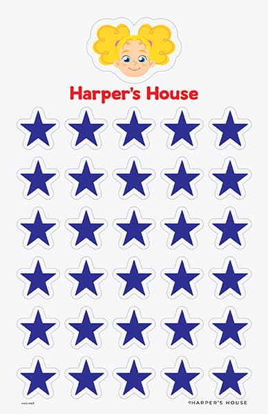 blue star stickers