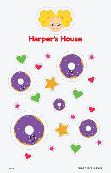 donut stickers