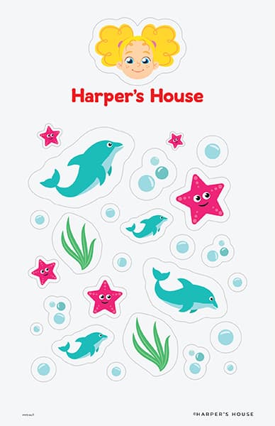 dolphin stickers