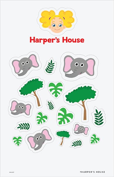 elephant stickers