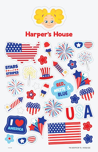 patriotic stickers